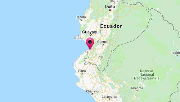 El sismo ocurrió a una profundidad de 124 km., reportó el IGP. (Captura: Hidrografía Perú)