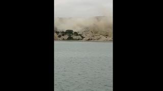 Sismo en Piura: así se vivió el fuerte temblor con epicentro en Sullana en la playa de Colán | VIDEO