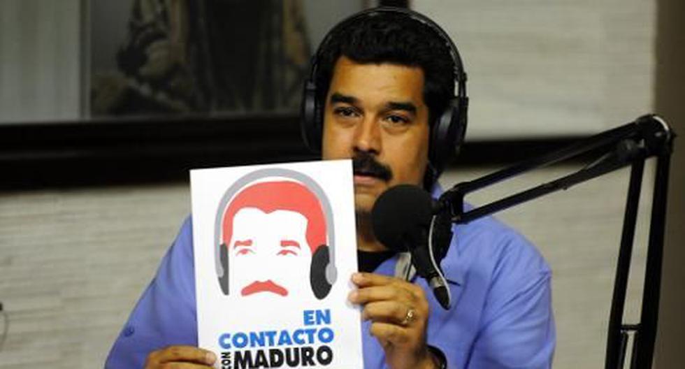 Tanto presidente Nicolás Maduro como su esposa y su hijo han intentado captar la atención de sus compatriotas a través de programas de televisión; sin embargo, ninguno de estos tuvo el alcance esperado.  (Foto: AFP)