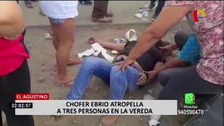 Chofer de camión atropelló a mujer embarazada y a su hija en El Agustino