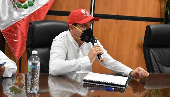 El gobernador de Piura, Servando García, hizo el pedido al Ejecutivo. (Foto: Gobierno Regional de Piura)