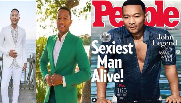 John Legend fue elegido como el hombre más sexy del mundo. (Foto: Instagram)