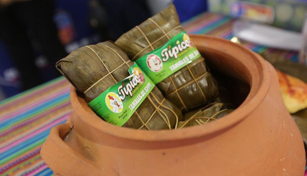 Los tamales de Supe de la planta Típico llegan a Mistura de la mano del Gobierno Regional de Lima Provincias. (Anthony Niño de Guzmán)