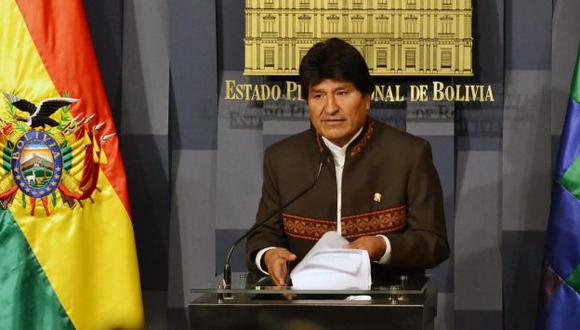 El presidente de Bolivia, Evo Morales, se pronunció en su cuenta de Twitter. (EFE)