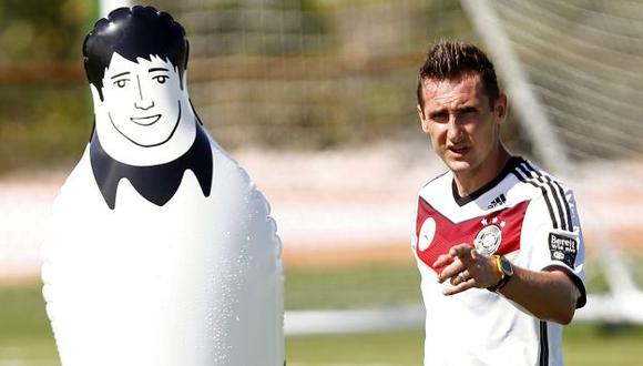 Miroslav Klose fue carpintero antes de ser futbolista. (Reuters)