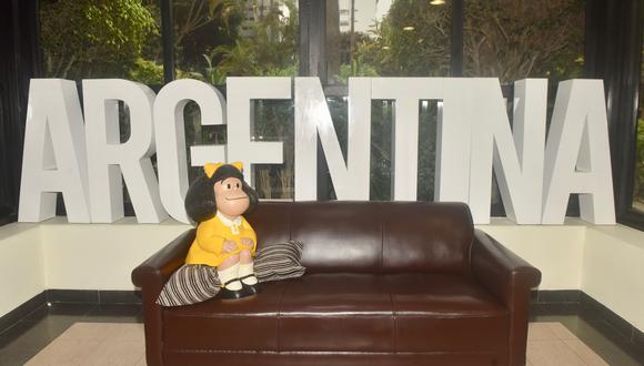 Escultura de Mafalda en Lima será la octava de su tipo en el mundo. (Foto: Javier Zapata)