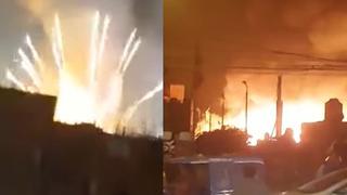 Municipalidad de Ate dice que almacén incendiado operó en “complicidad con vecinos”