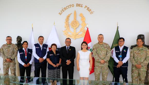 El convenio fue suscrito por la ministra de Salud, Rosa Gutiérrez; el jefe del SIS, Ciro Mestas y el comandante general del Ejército, general David Ojeda.