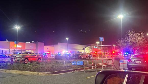 Tiroteo en tienda Walmart deja múltiples muertos y heridos. (Foto: Twitter)