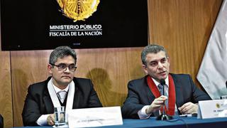 Pedro Chávarry da marcha atrás y ratifica a fiscales Rafael Vela y José Domingo Pérez en equipo Lava Jato