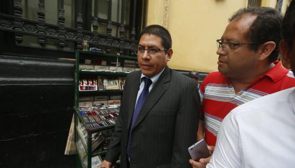 El fiscal anticorrupción, Reynaldo Abia, investiga a la empresa. (Mario Zapata/Perú21)