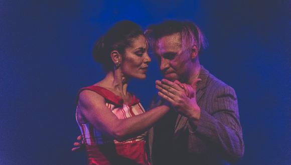 Campeones mundiales de tango: los maestros Hugo Mastrolorenzo y Agustina Vignau.