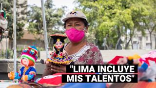 “Lima incluye mis talentos”: feria promueve participación de personas con discapacidad en reactivación económica