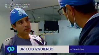 Luis Izquierdo Villavicencio, el oftalmólogo peruano que fue elegido el mejor del mundo [Video]