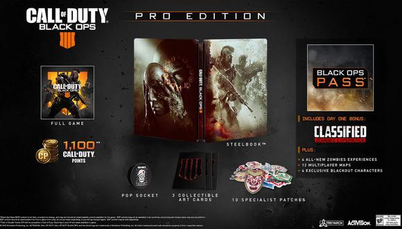 Call of Duty Black Ops IIII llegará en diversas ediciones para colección.