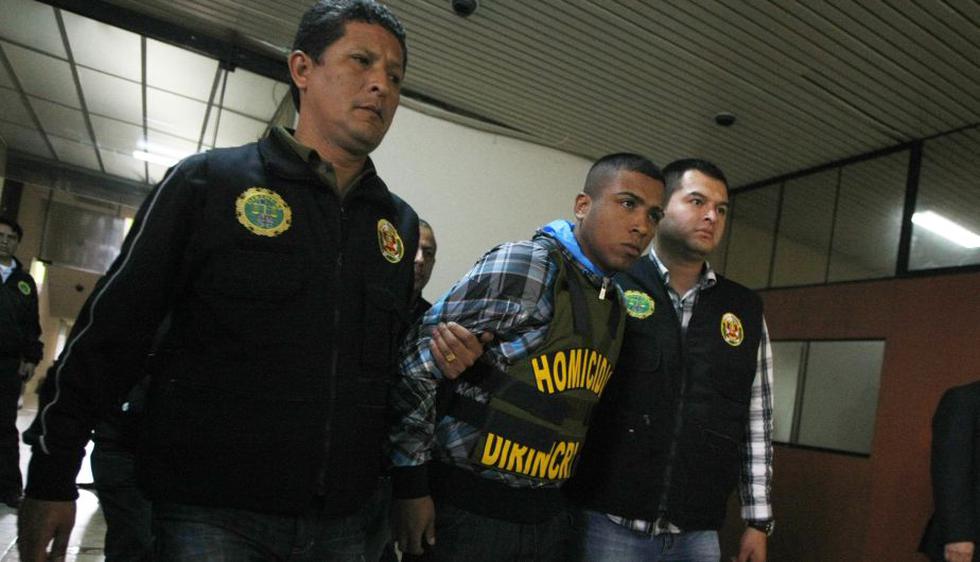 Brayan Yarmas Bustamante fue capturado en jirón Lampa, en el Centro de Lima. (Mario Zapata/Perú21)