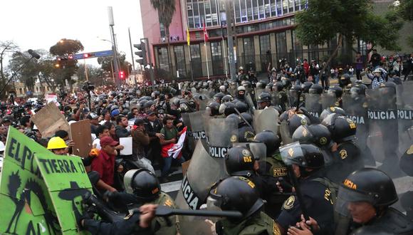 CAOS. Anuncian nuevas protestas en Lima y en el resto del país. (Foto: GEC)