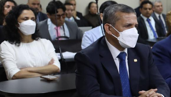EN EL BANQUILLO. Humala y Heredia acusados de lavado de activos.