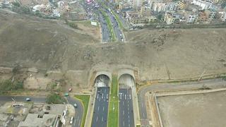 Ate: Se inauguró el túnel Puruchuco tras varias postergaciones