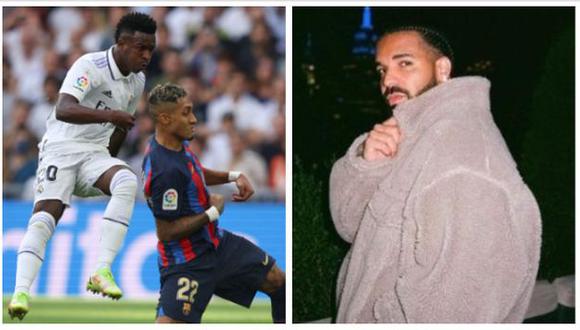 Drake sorprendió al mundo con apuesta para el clásico Real Madrid vs. Barcelona. (Foto: @champagnepapi / Instagram)