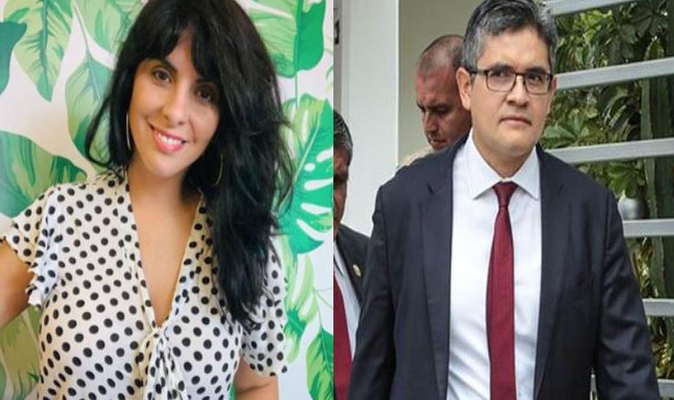 Carla García arremete contra fiscal José Domingo Pérez y lo tilda de "Cobarde". (Composición)