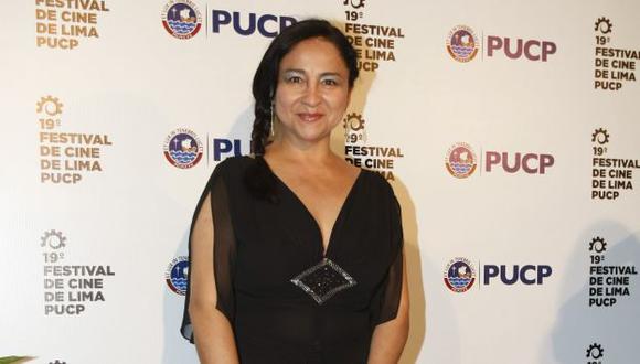 La actriz Liliana Trujillo ganó galardón por la película 'Rosa Chumbe'. (Usi)
