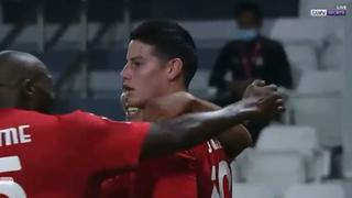 James Rodríguez volvió a celebrar: gol del colombiano en Al Rayyan [VIDEO]