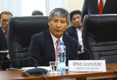 Caso Rolex: Wilfredo Oscorima no respondió a interrogantes de la Comisión de Fiscalización