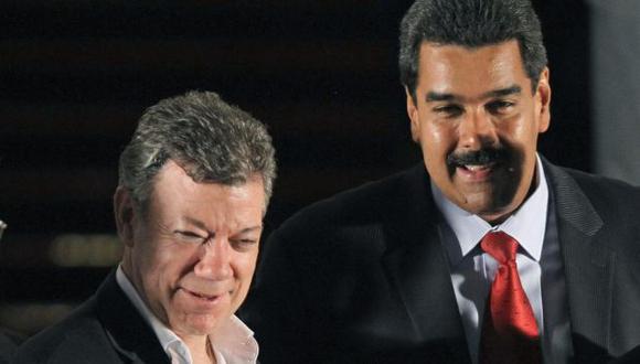 Nicolás Maduro pidió tener un cara a cara con Juan Manuel Santos. (EFE)
