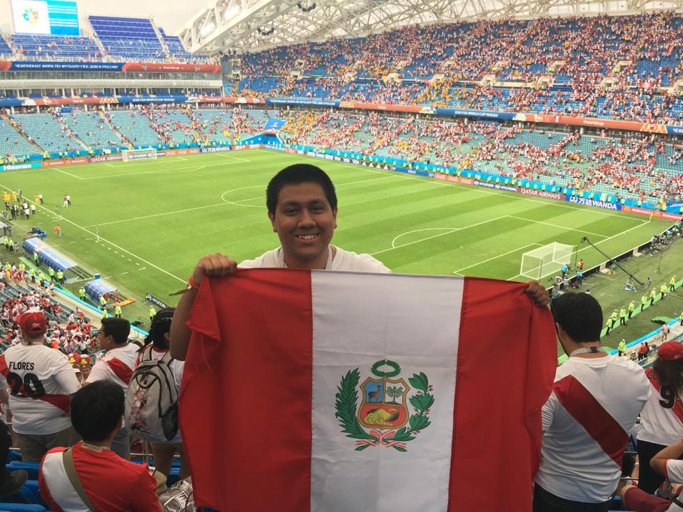 Adrián Cabrejo, jugó en pared con Perú21 para contar los retos por los que pasó su proyecto. (Adrián Cabrejo)