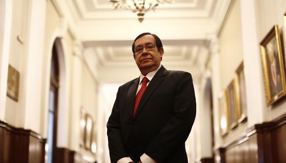 Víctor Prado fue elegido presidente de la Corte Suprema en julio de este año.