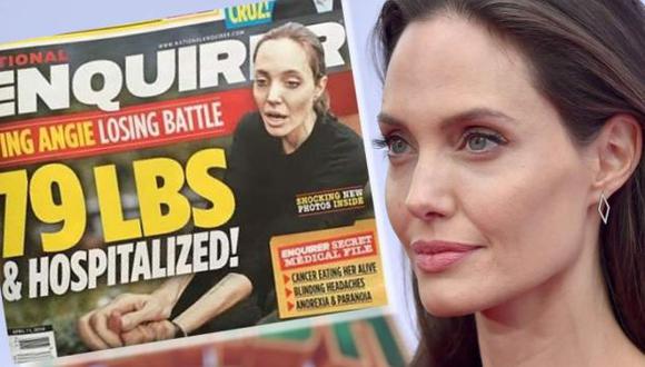 ¿Angelina Jolie está hospitalizada por anorexia?. (La Prensa)
