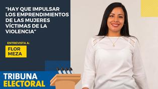 Flor Meza candidata al Congreso por Fuerza Popular