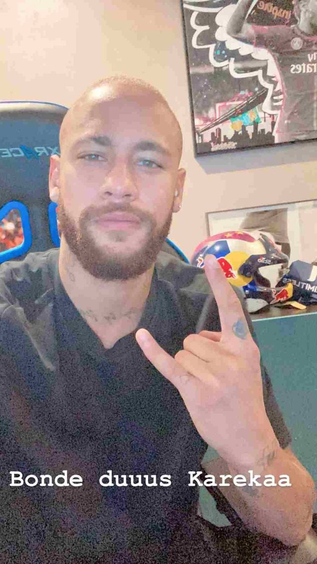 Fútbol Internacional Neymar Sorprendió Con Nuevo Look El Delantero Del Psg Está Calvo Fo