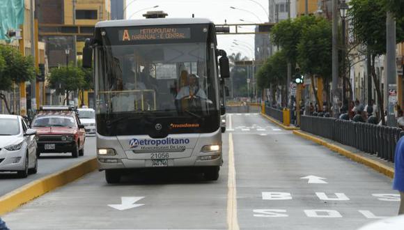 Luis Castañeda anunció la ampliación del Metropolitano. (Perú21)