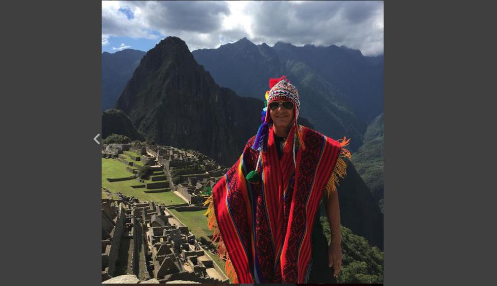 Stefano Gabbana visitó Lima y el Cusco. (Instagram)