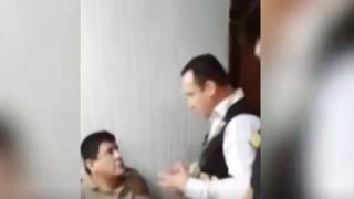 Detienen a policía acusado de cobrar coima a un colega en Trujillo | VIDEO