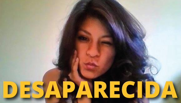 Shirley Villanueva Rivera se encuentra desaparecida desde el jueves 23. (Facebook)