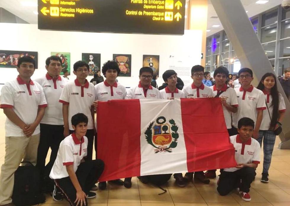 La delegación peruana se coronó campeona en el concurso de matemática realizado en Argentina. (Andina)