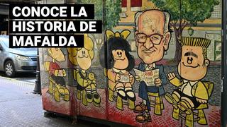 La historieta de Mafalda, un personaje que nació de la mano del dibujante Quino