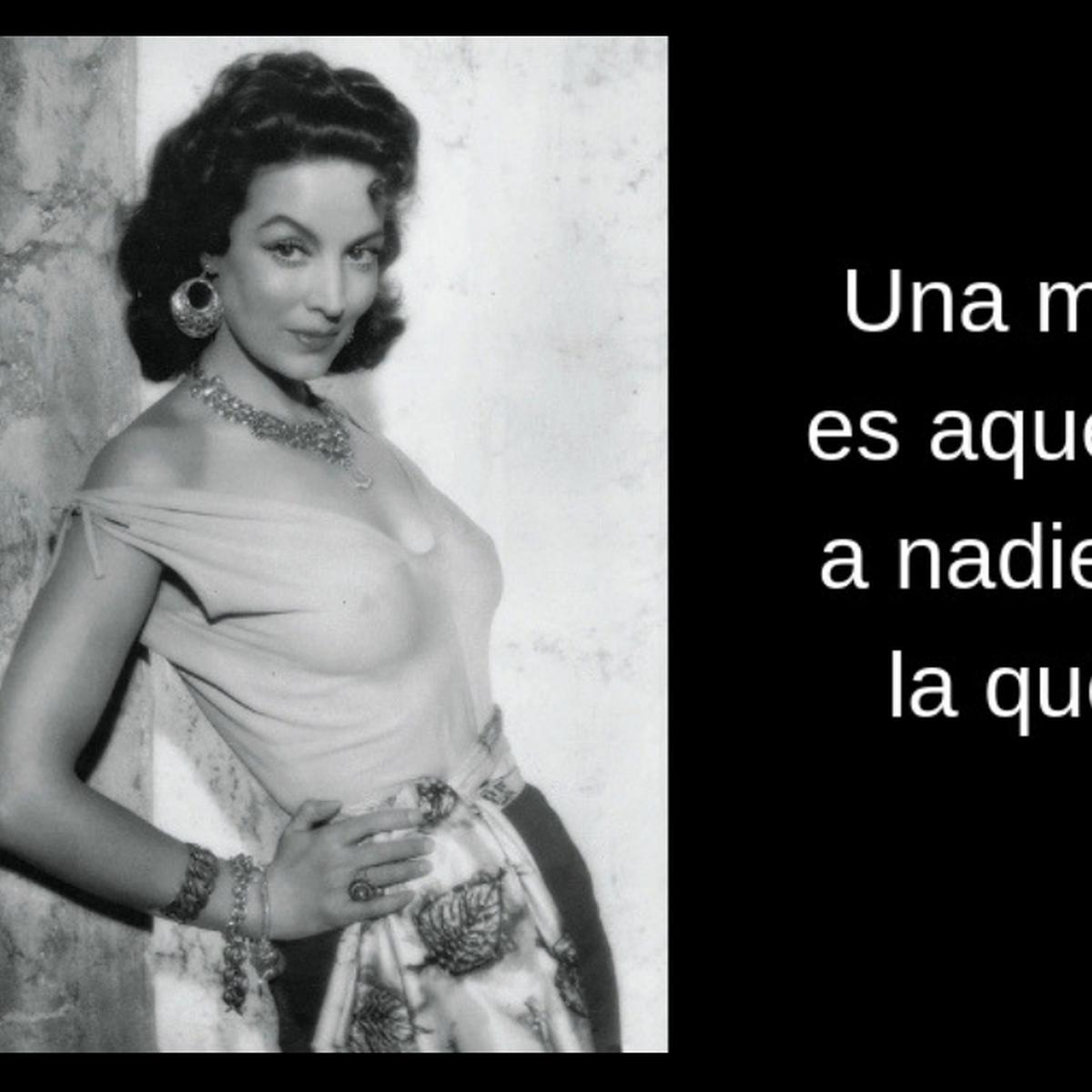 María Félix: ¿Qué pensaba la diva mexicana sobre el amor y la belleza? |  FOTOS | VIDA | PERU21