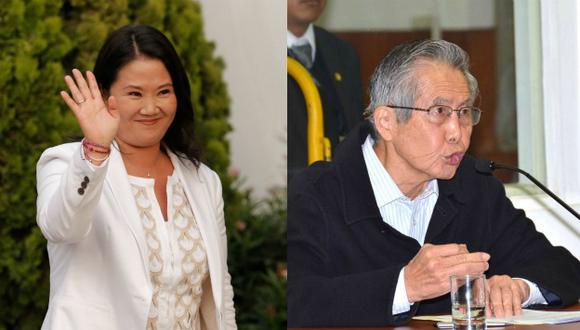 Celebración se da luego que se declarara improcedente hábeas corpus por libertad de Fujimori. (Composición)