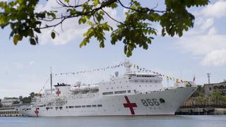 EE.UU. desplegará un buque hospital ante crisis en Venezuela
