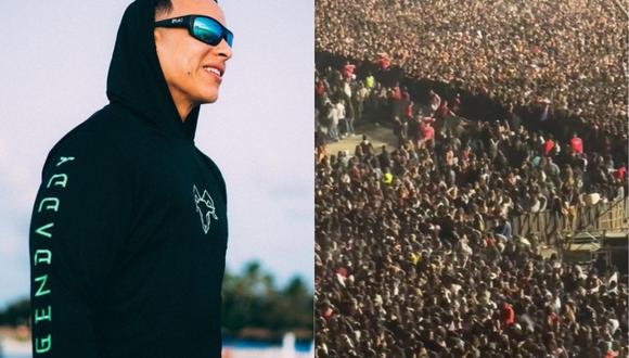 Concierto de Daddy Yankee en el Estadio Nacional de Santiago de Chile estuvo protagonizado por el caos. (Foto: Instagram/ Captura de video)