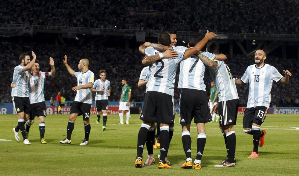 Argentina ganó 2-0 a Bolivia en partido por Eliminatorias Rusia 2018. (Reuters)