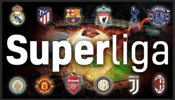 La Superliga estaba conformada por 12 clubes europeos (Foto: Difusión).