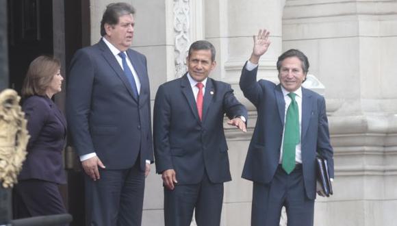 Alan García y Alejandro Toledo irán a reunión convocada por Ollanta Humala. (Perú21)