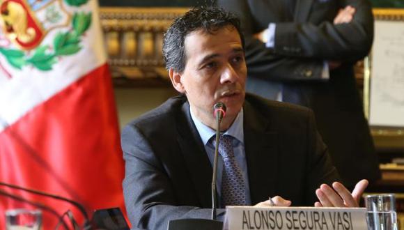 Alonso Segura se presentó en el Congreso para sustentar el presupuesto del 2015. (Perú21)