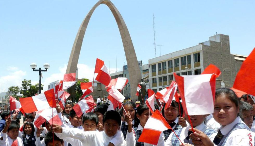 FOTO 1 | Tacna celebra este martes 28 de agosto el aniversario 89 de su reincorporación al Perú. (Foto: Andina/Referencial)
