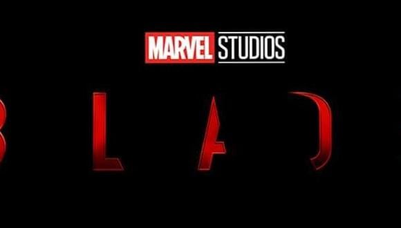 Marvel Studios anunció la realización de "Blade" en 2019 con este logo (Foto: Marvel Studios)